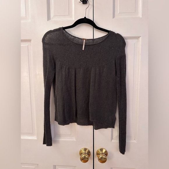 Free People Sweater Grey - Picture 1 of 3
